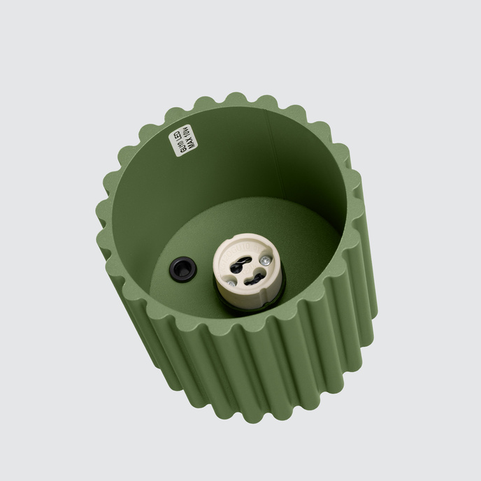 Taklampa AURA 1 olivgrön GU10