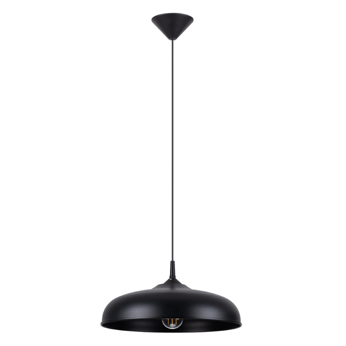 GINA taklampa svart +1x LED-lampa E27 3000K varm 7,5W 620lm
