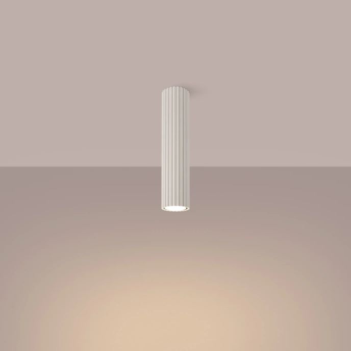 Taklampa KARBON 30 beige