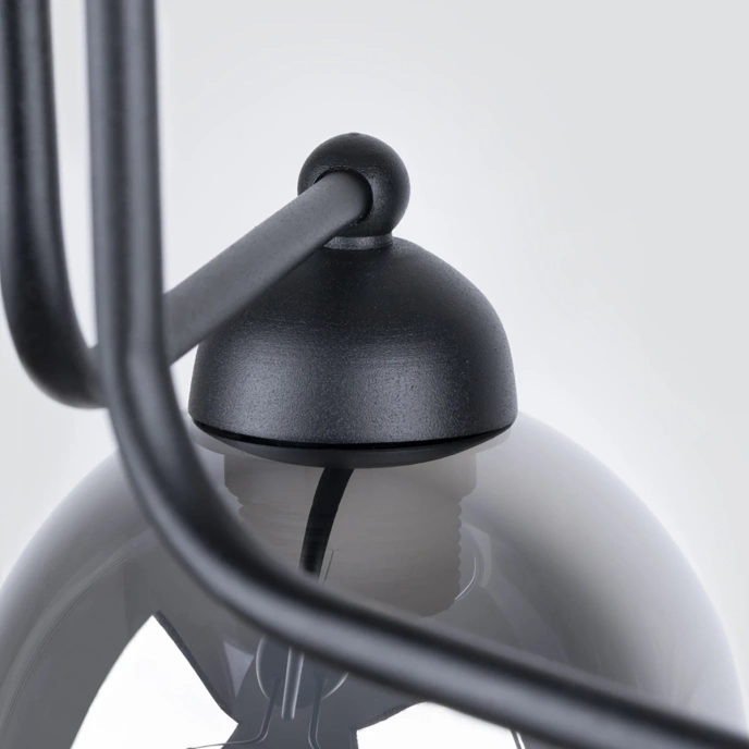 FILLAN 3 ljuskrona svart