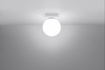 Plafond YOLI 1 vit + 1x LED-glödlampa G9 3000K varm 4,5W 450lm