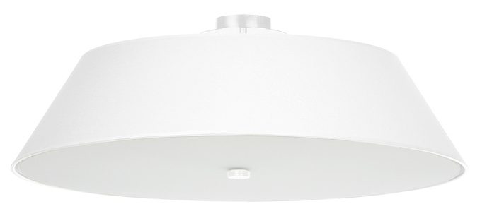 Plafond VEGA 70 vit + 5x LED-lampa E27 4000K kall 7,5W 650lm