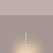 LED-pendellampa LAGOS 1 beige + 1x LED-lampa GU-10 3000K varm 7W 510lm