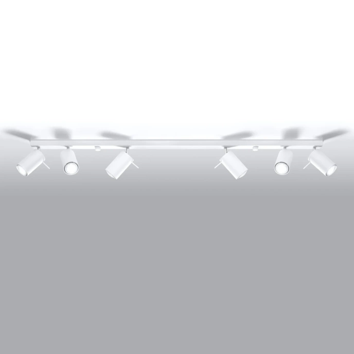 Taklampa RING 6L vit