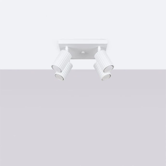 Plafond KARBON 4 vit