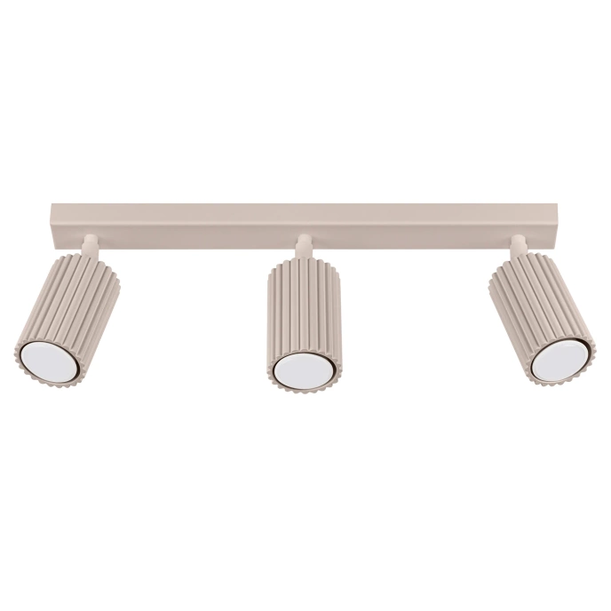 Taklampa KARBON 3L taupe