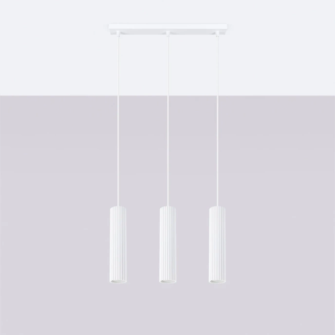 KARBON 3L taklampa vit