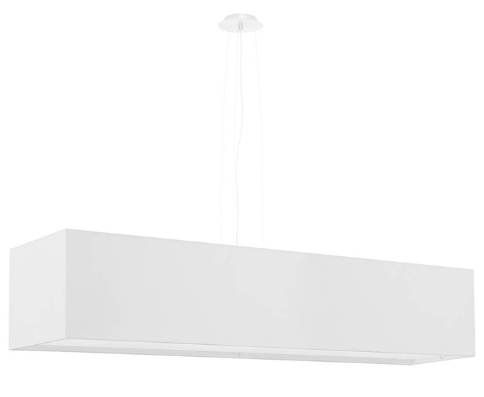 Ljuskrona SANTA 120 vit + 5x LED-lampa E27 3000K varm 7,5W 620lm