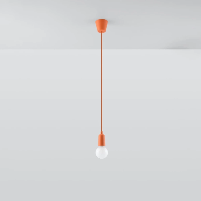 Pendel lampa DIEGO 1 orange