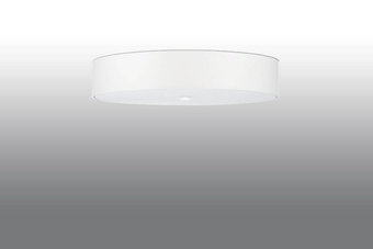 Plafond SKALA 70 vit + 6x LED-lampa E27 4000K Kall 7,5W 650lm