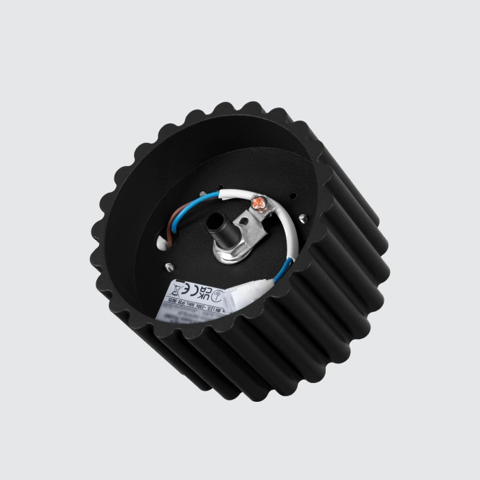 Taklampa AURA 1 svart Gx53