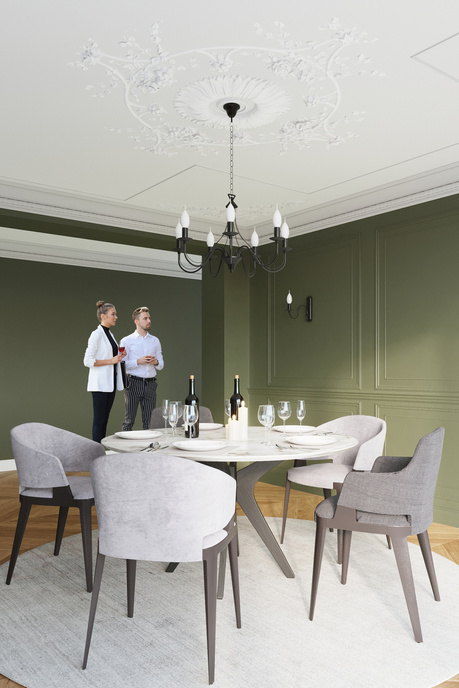 Vägglampa MINERWA svart + 1x LED-lampa E14 3000K varm 7,5W 620lm