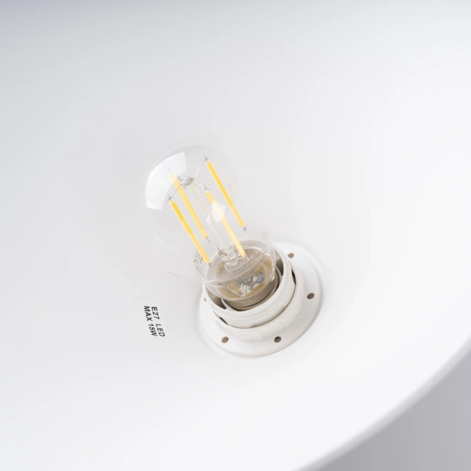 Pendellampa ZUMA vit