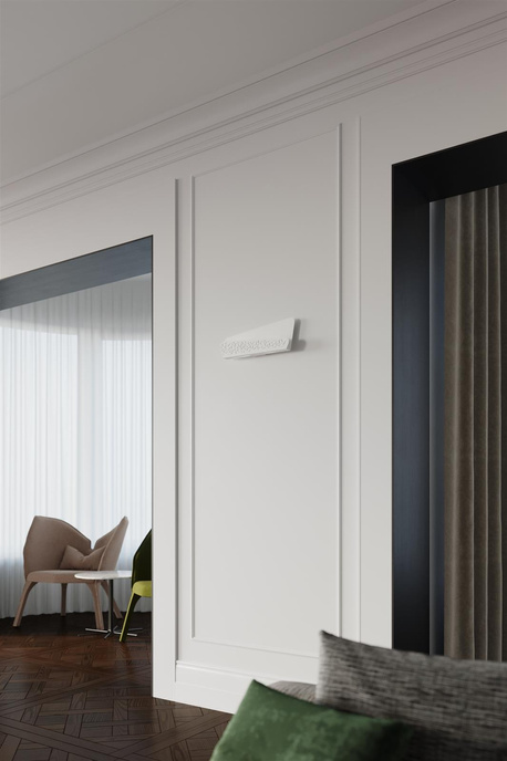 Vägglampa ALIZA vit + LED-lampa G9 3000K varm 4,5W 510lm