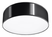 Takplafond ARENA 35 BLACK + 2x LED-lampa E27 3000K varm 7,5W 620lm