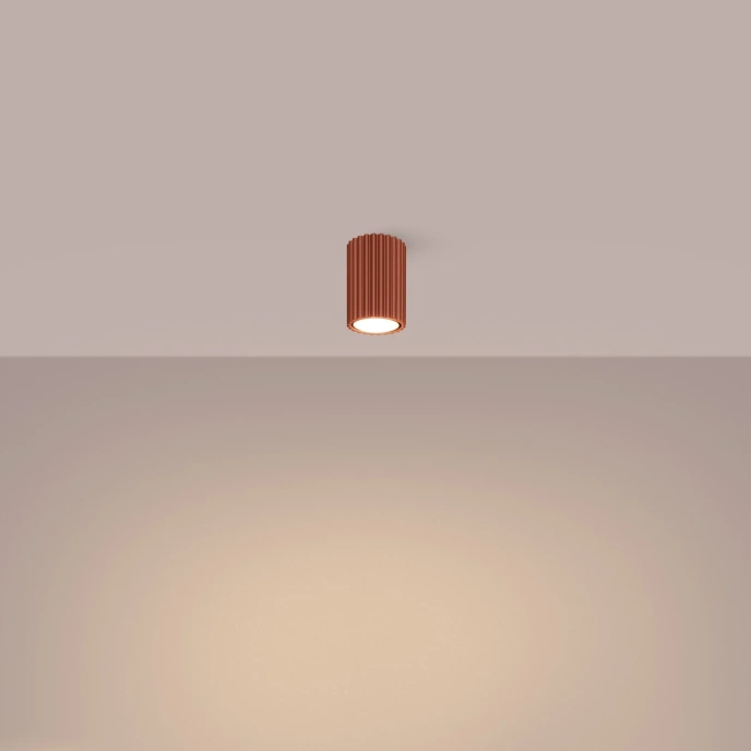 Plafond KARBON 10 ockraröd