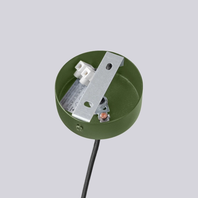 Ljuskrona HALO 6 olivgrön