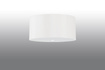 Plafond OTTO 50 vit + 5x LED-lampa E27 3000K varm 7,5W 620lm