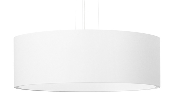 Ljuskrona ROLLO 45 vit + 3x LED-lampa E27 4000K Kall 7,5W 650lm