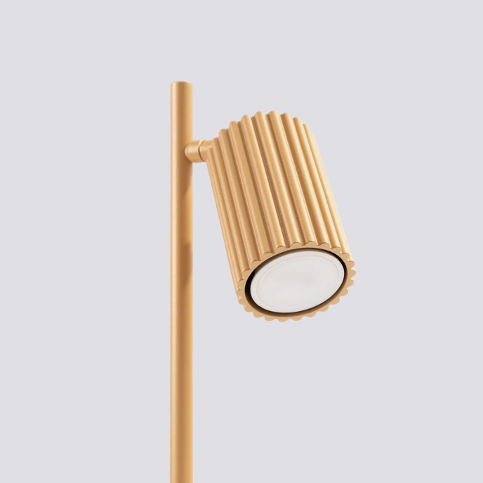 Skrivbordslampa KARBON guld