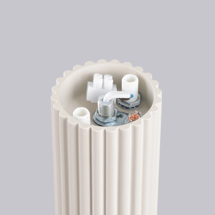 Taklampa HALO beige IP44