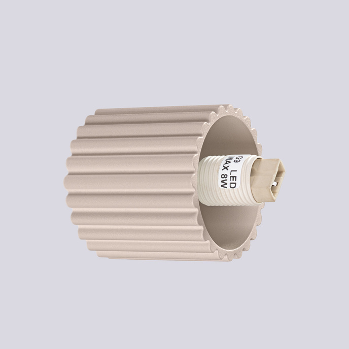 Vägglampa HALO taupe IP44