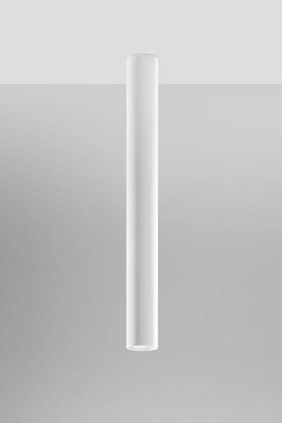 Plafond LAGOS 60 vit + 1x LED-lampa GU-10 3000K varm 7W 620lm