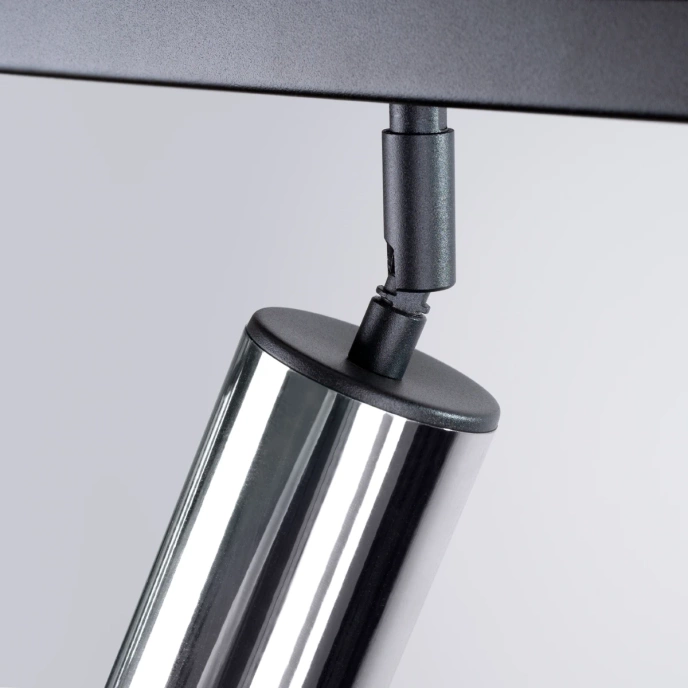 Plafond WINX 4L svart/krom