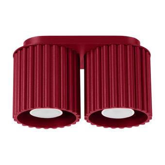 Taklampa AURA 2 burgundy GU10