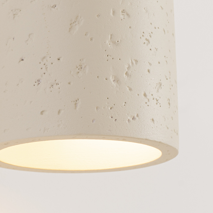Vägglampa ORBIS betong beige