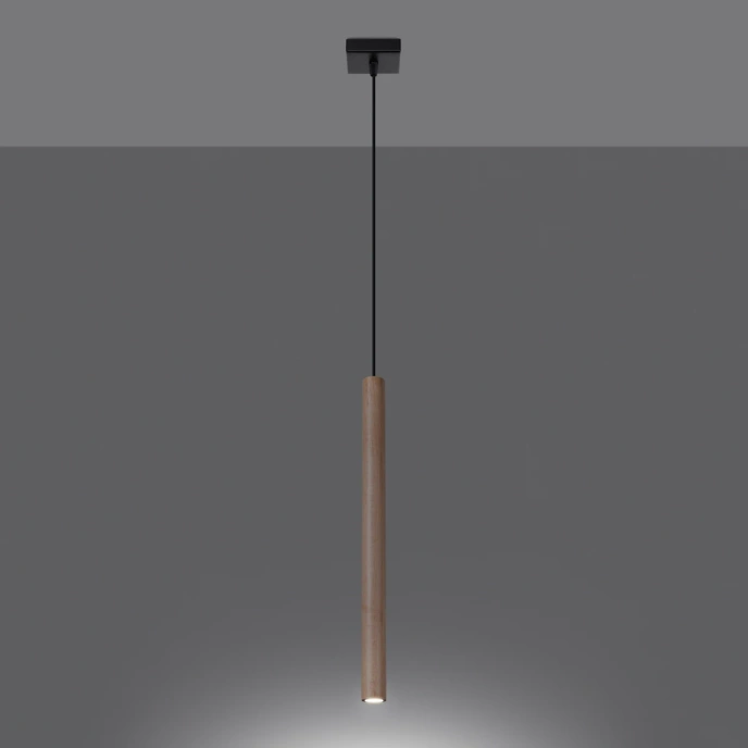 Hänglampa PASTELO 1 trä