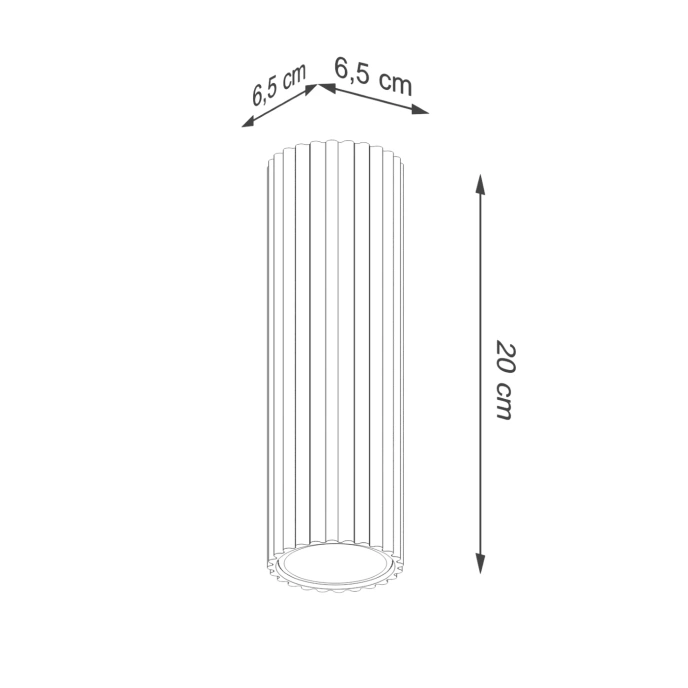 Taklampa KARBON 20 guld
