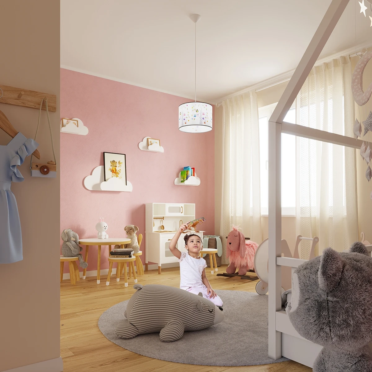 Uggla pendellampa 30