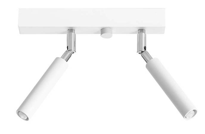 Plafond EYETECH 2 vit + 2x LED-lampa G9 3000K varm 4,5W 510lm