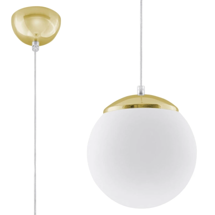 Pendel lampa UGO 20 gyllene