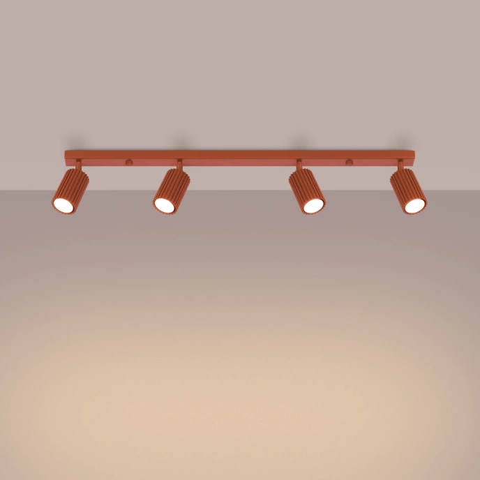 Plafond KARBON 4L ockraröd