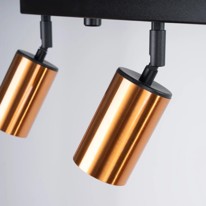 Taklampa WINX 4L svart/cooper