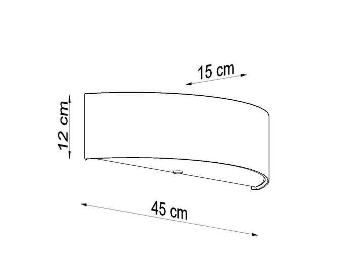 Vägglampa SKALA svart + 2x LED-lampa E27 4000K Cold 7,5W 650lm