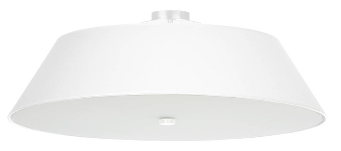Plafond VEGA 70 vit + 5x LED-lampa E27 4000K kall 7,5W 650lm