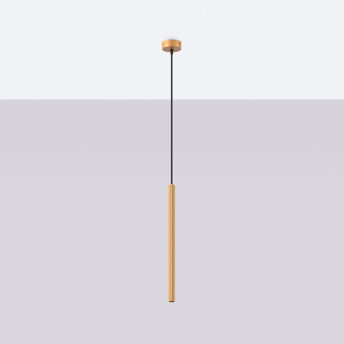 ARCHE 1 guldfärgad taklampa + 1x LED-lampa G9 4000K Cold 4,5W 460lm