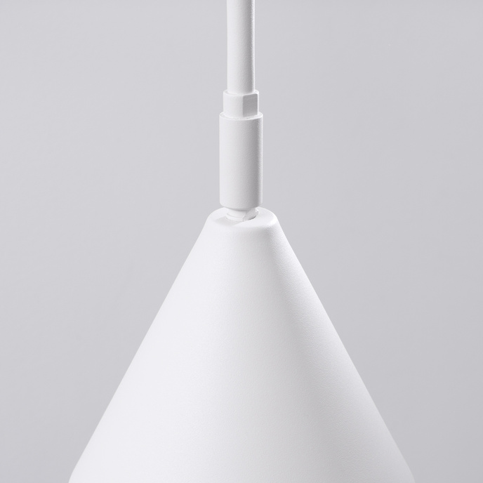 Vägglampa NOX vit + 1X LED-lampa E14 3000K varm 7,5W 620lm