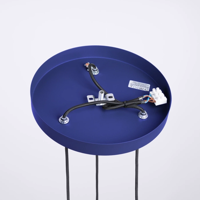 Pendellampa HALO 3P ultramarin