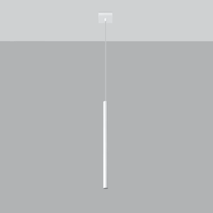 Pendel lampa PASTELO 1 vit