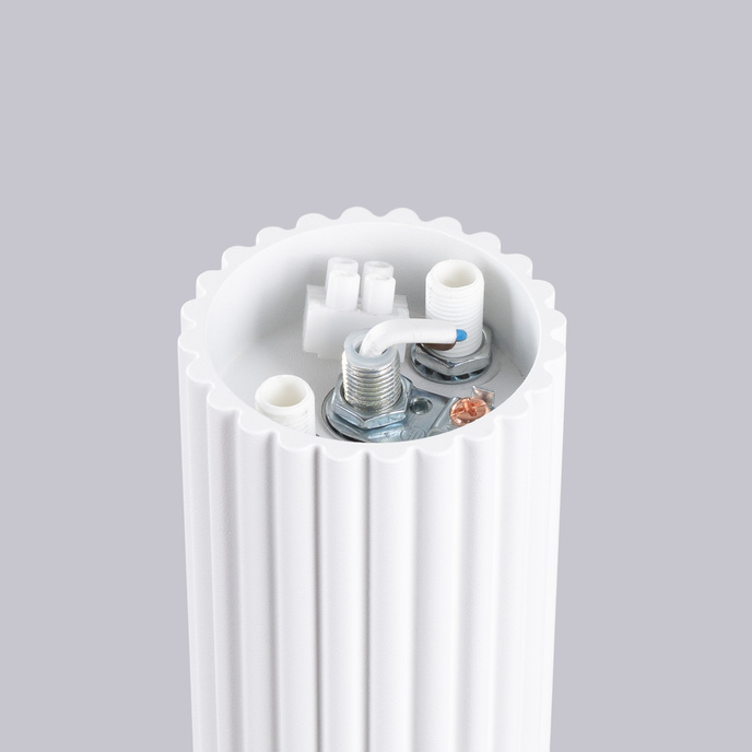 Taklampa HALO vit IP44