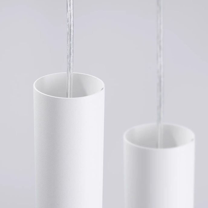 Pendellampa LAMI 3P vit