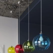 Pendel lampa BALL vit