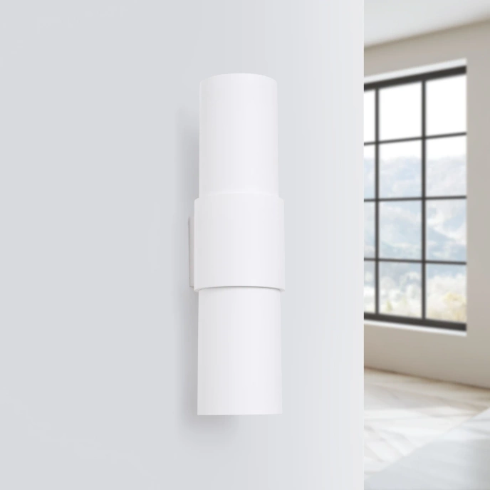 Vägglampa FLASH 2 vit