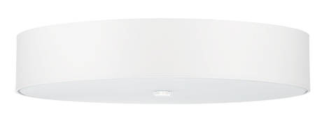 Plafond SKALA 70 vit + 6x LED-lampa E27 3000K varm 7,5W 620lm