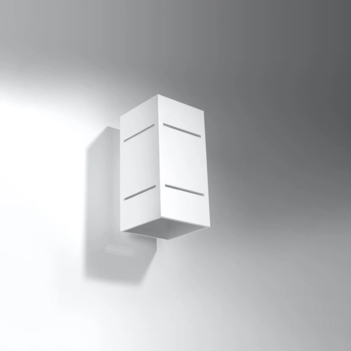 Vägglampa BLOCCO vit