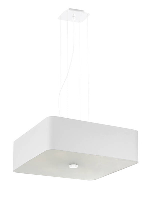 Ljuskrona LOKKO 45 vit + 5x LED-lampa E27 3000K varm 7,5W 620lm